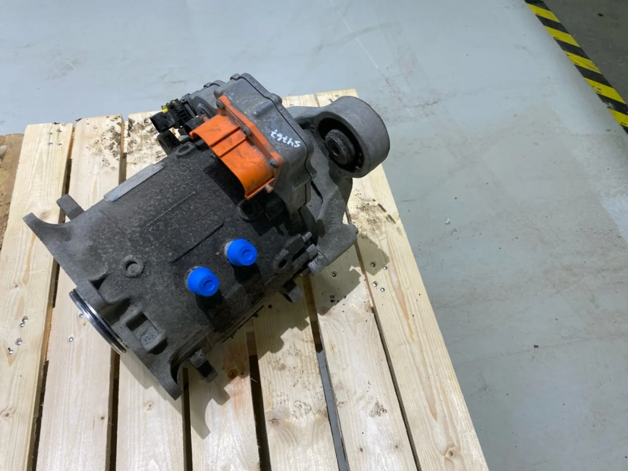Fiat 500 2007->>24 Elektromos motor, első nézet 3