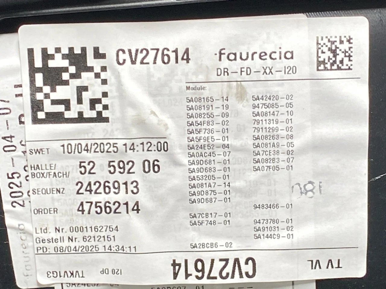 BMW IX 2022- Ajtókárpit, bal nézet 4