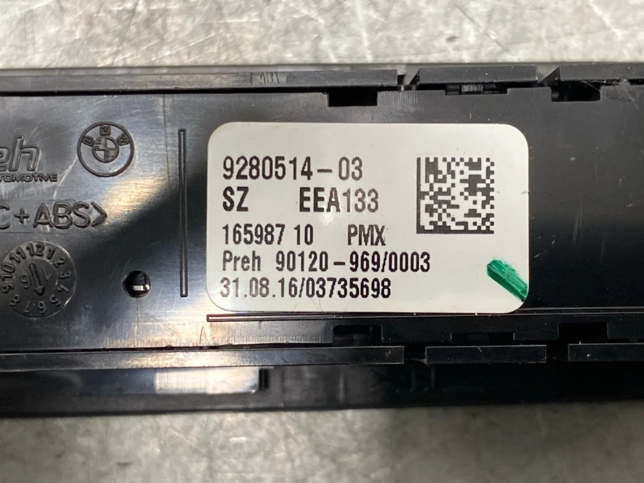 BMW I3 I01 2013-22 Egyéb kapcsolók nézet 4