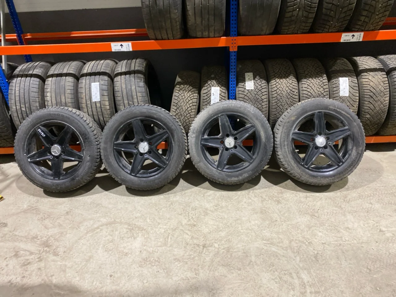 Mercedes B 180-200 W246/W242 2012-19 Téli gumi felnivel