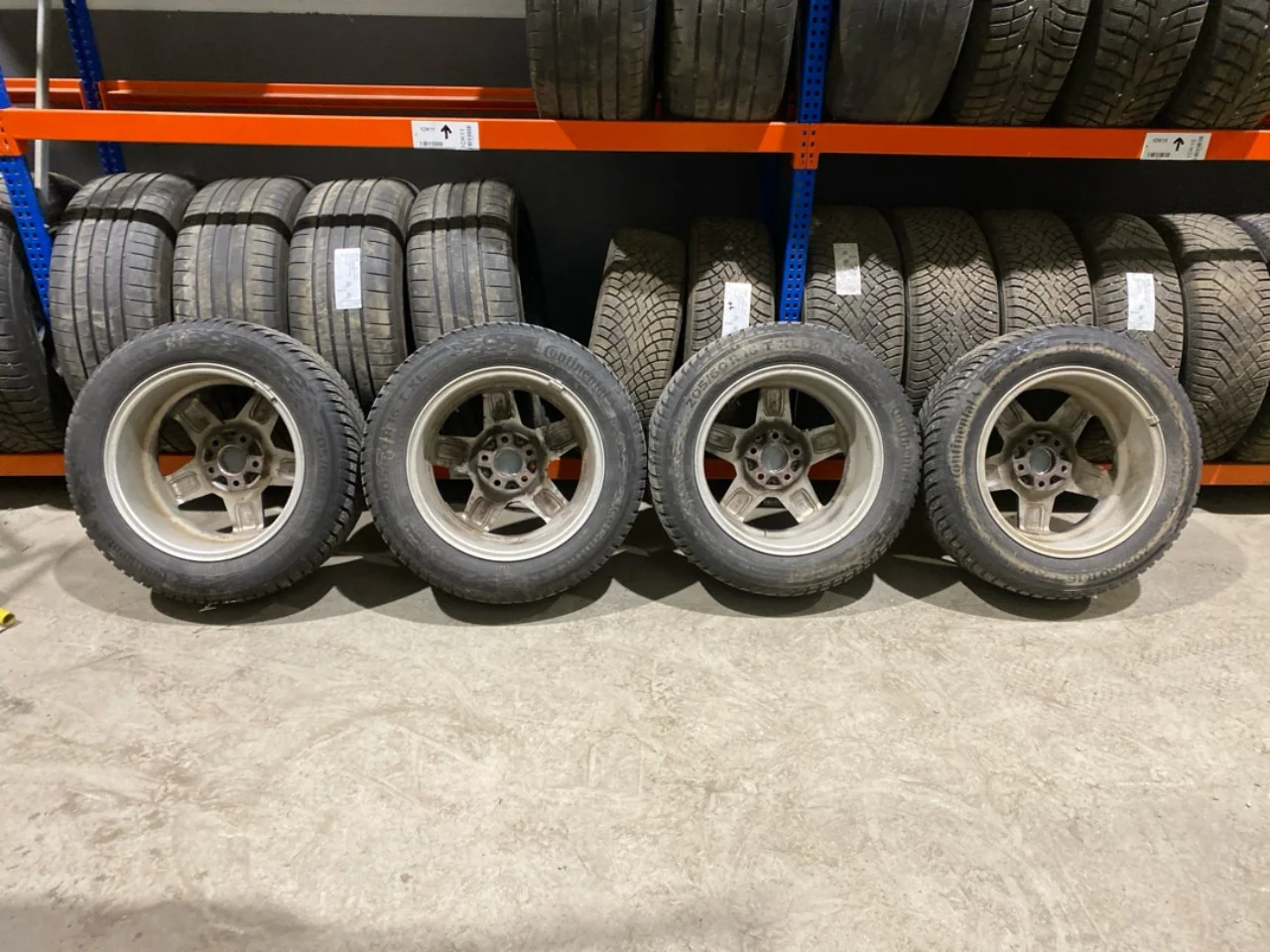 Mercedes B 180-200 W246/W242 2012-19 Winter tire with rim view 4