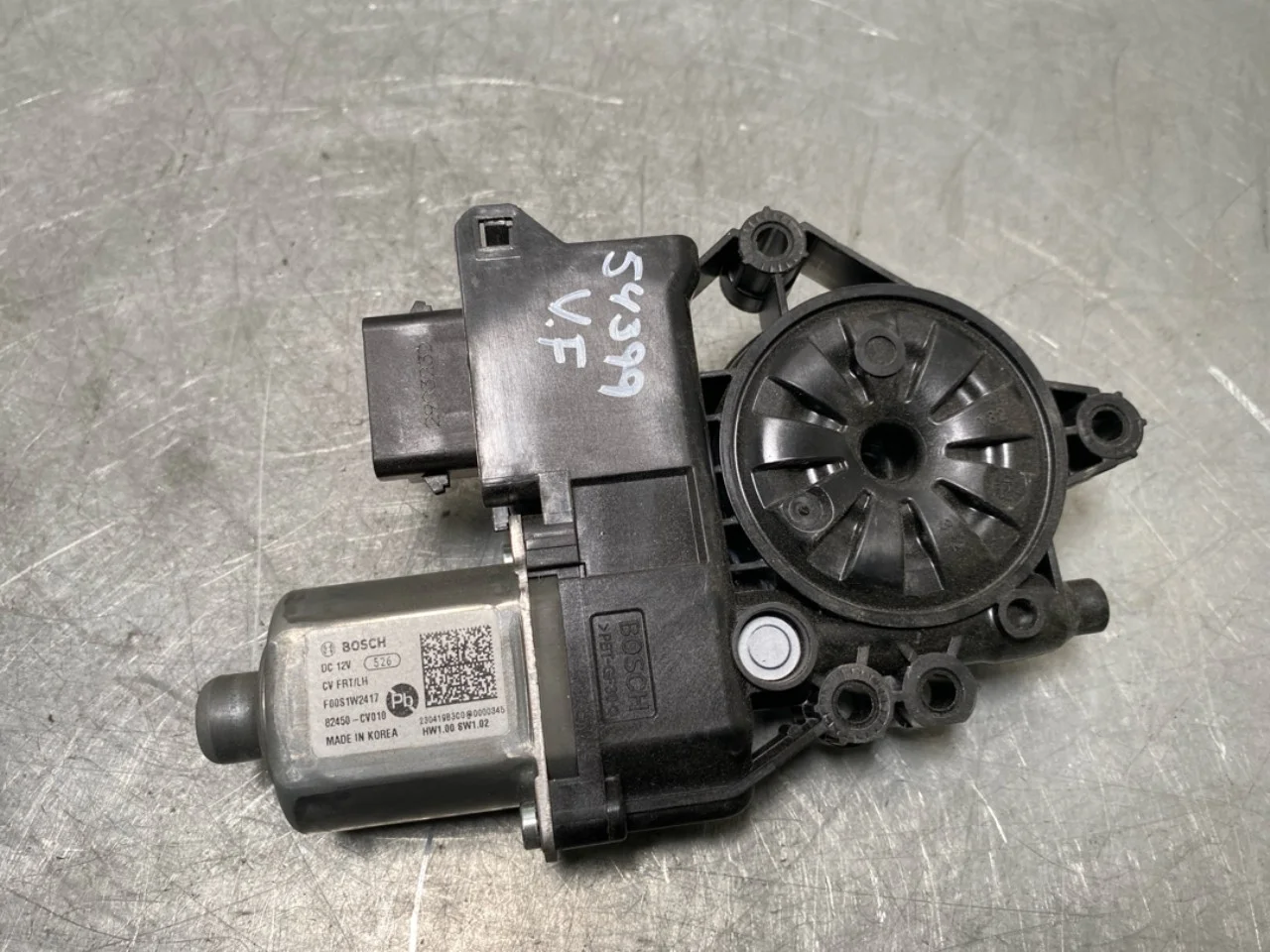 Kia EV6 2022- Window regulator motor view 2