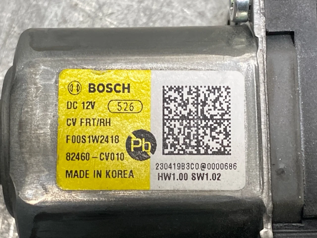 Kia EV6 2022- Ablakemelő motor nézet 3