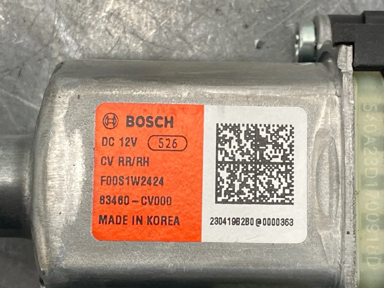 Kia EV6 2022- Ablakemelő motor nézet 3