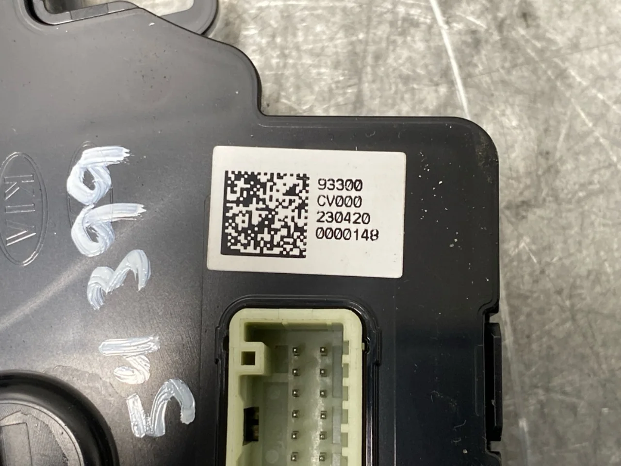 Kia EV6 2022- Ülésfűtés kapcsoló nézet 3