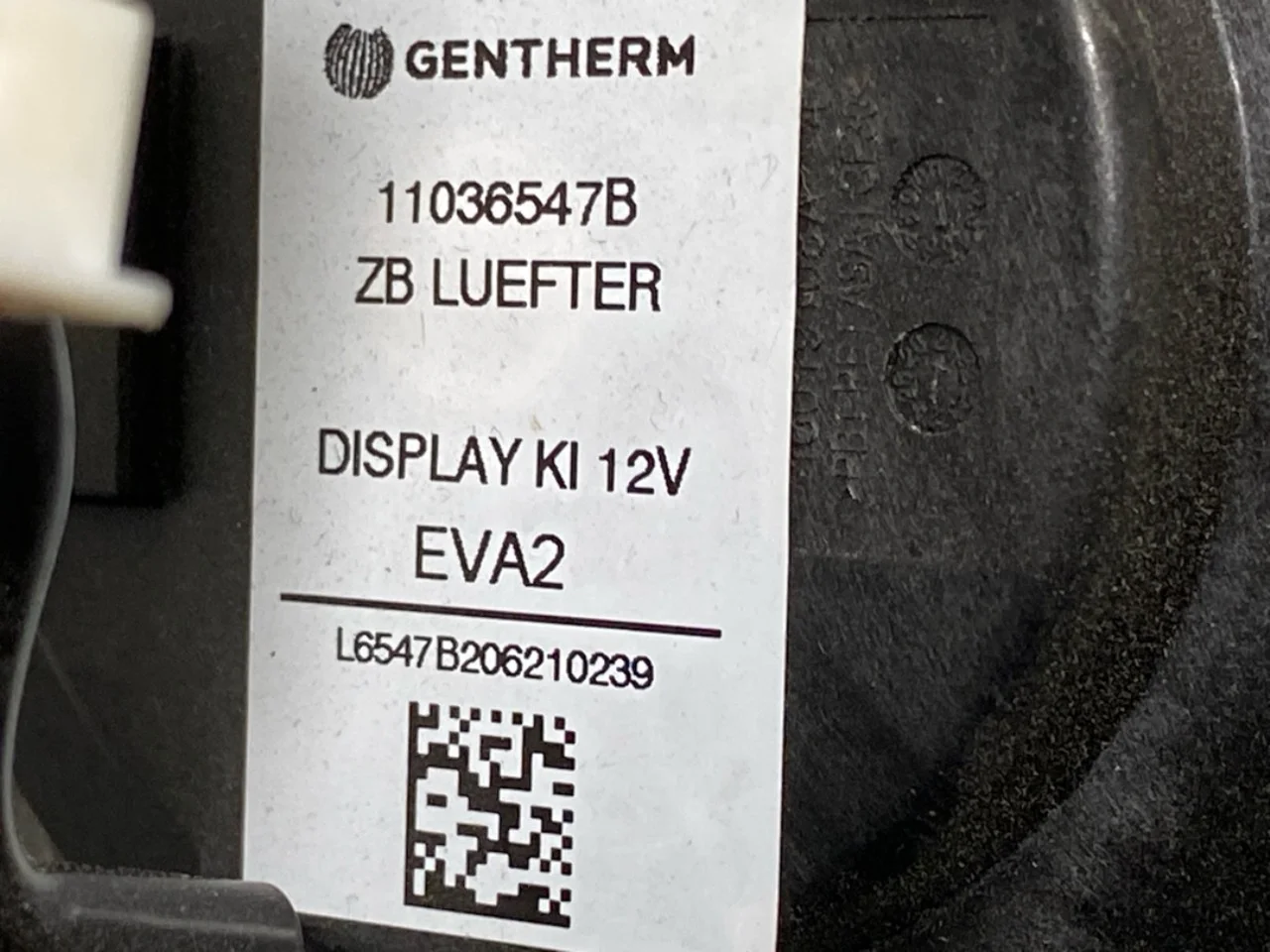 Mercedes EQS V297 2022- Ventilator răcire electric vedere 4
