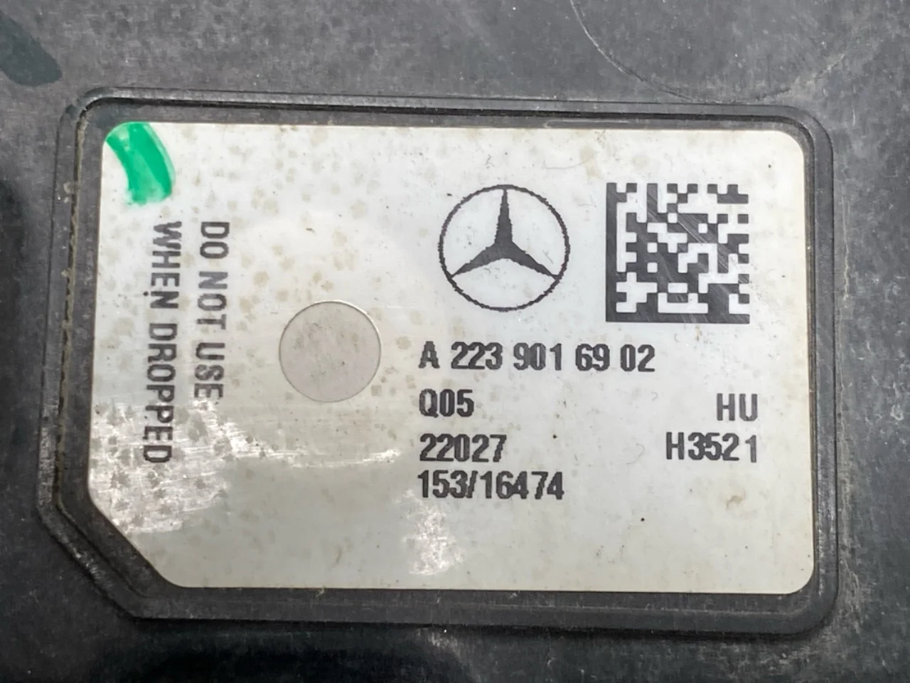 Mercedes EQS V297 2022- Difuzor sunet motor vedere 3
