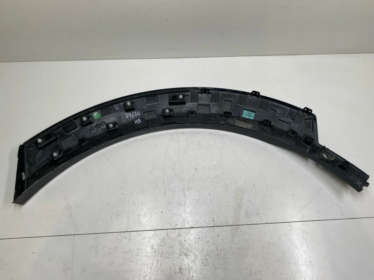 Wheel arch trim view 2