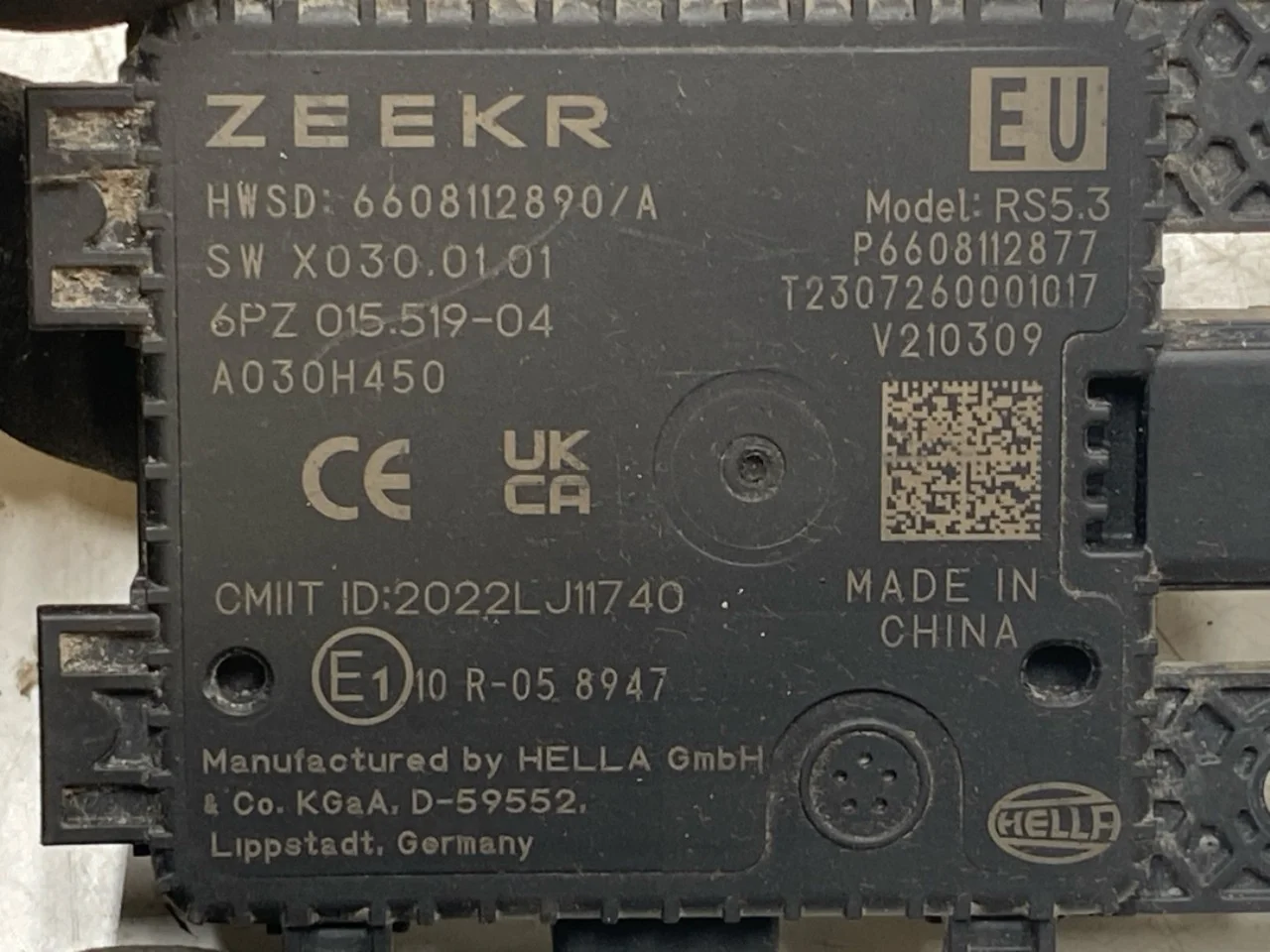 Aktív ütközésvédelem érzékelő nézet 3