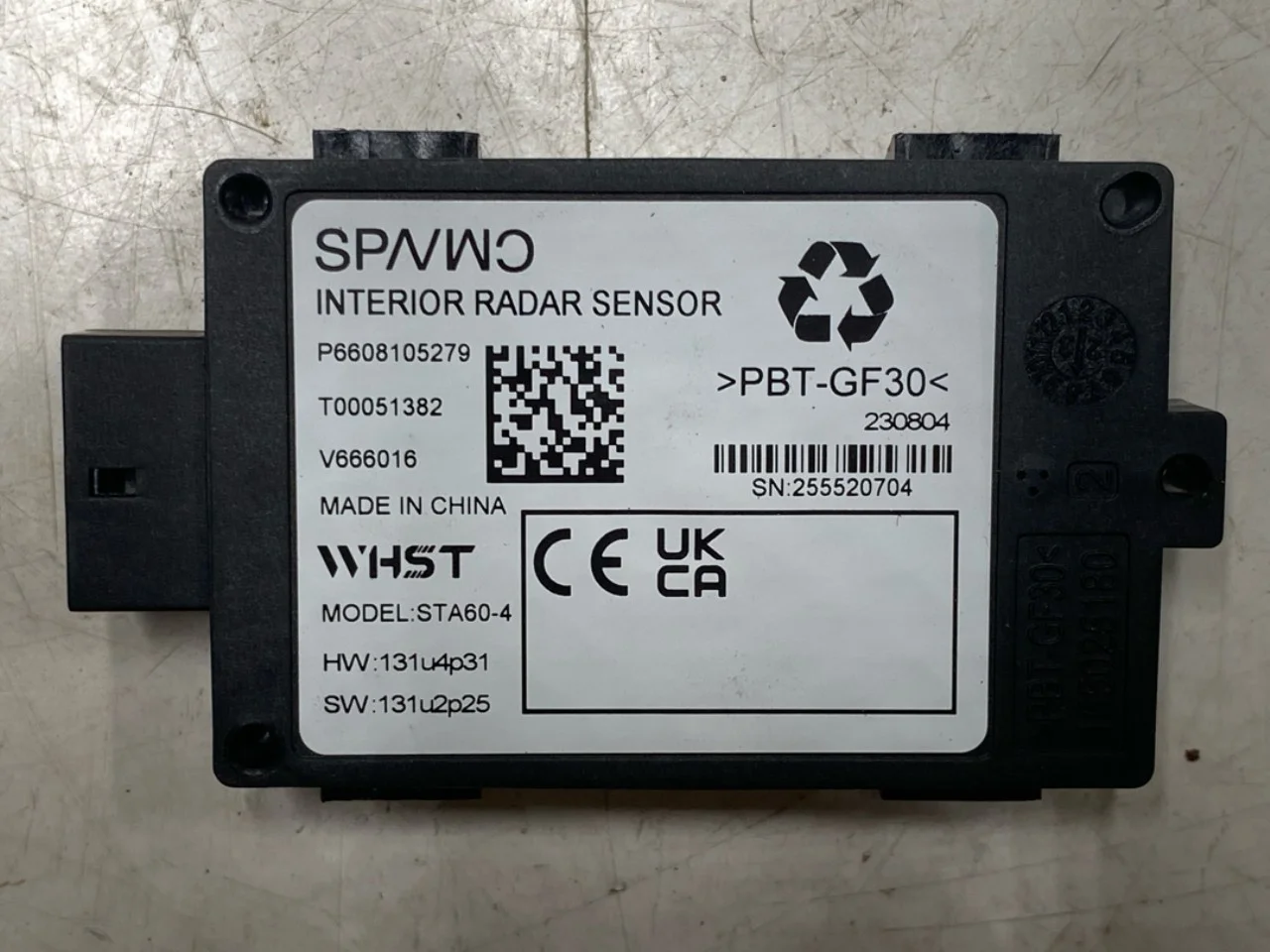 Tempomat (adaptív) érzékelő nézet 2