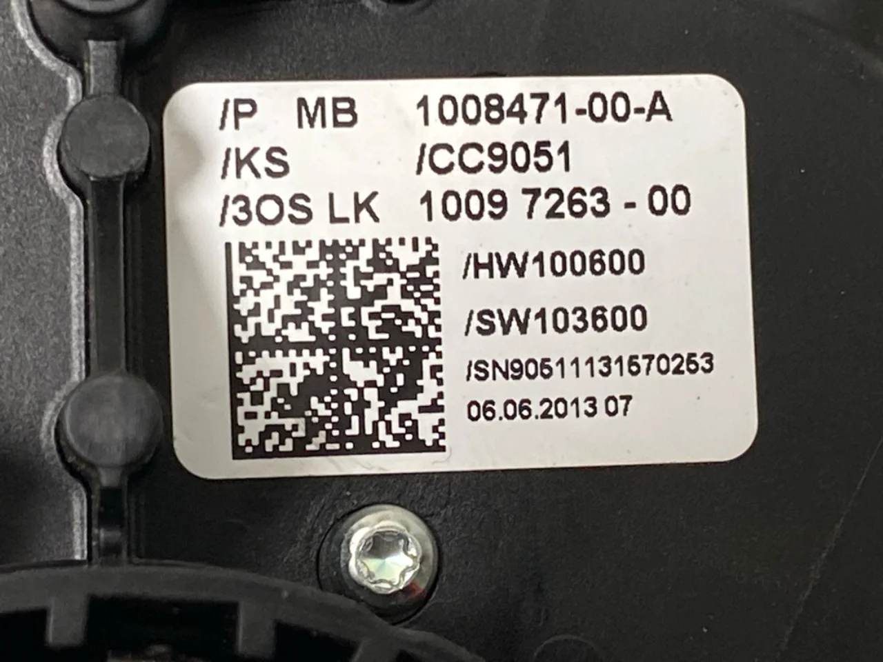 Tesla MODEL S 2013- Kormánykapcsolók nézet 3