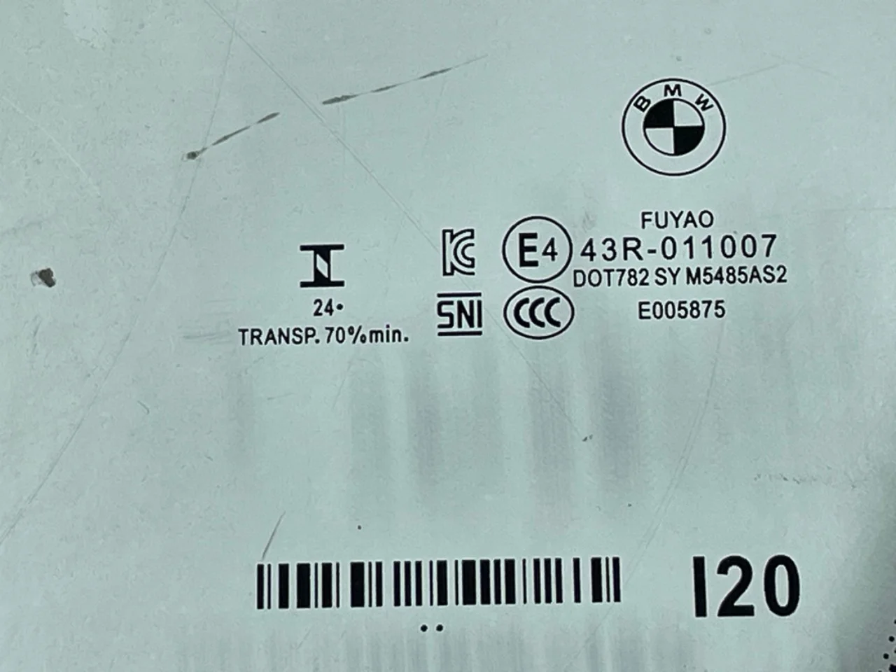 BMW IX 2022- Ajtóüveg, 4 ajtós, első, jobb nézet 3