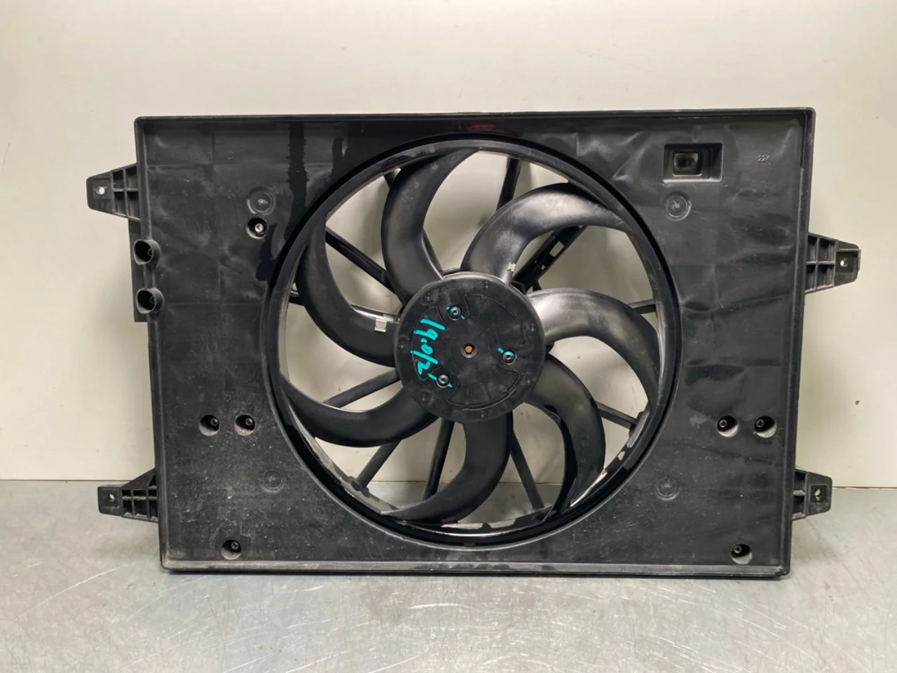 Hűtőventilátor, elektromos nézet 2