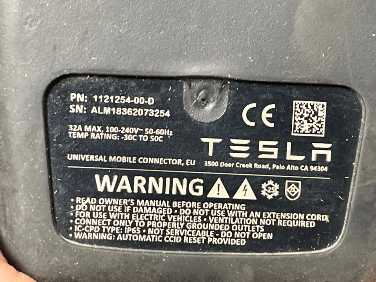 Tesla MODEL 3 2017--> Akkumulátortöltő nézet 3