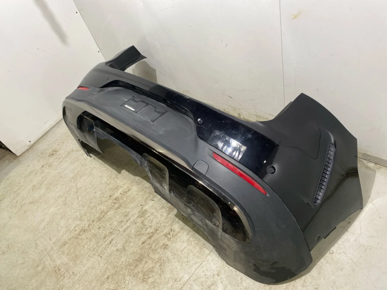 Mercedes EQE SUV X294 2022- Rear bumper view 2
