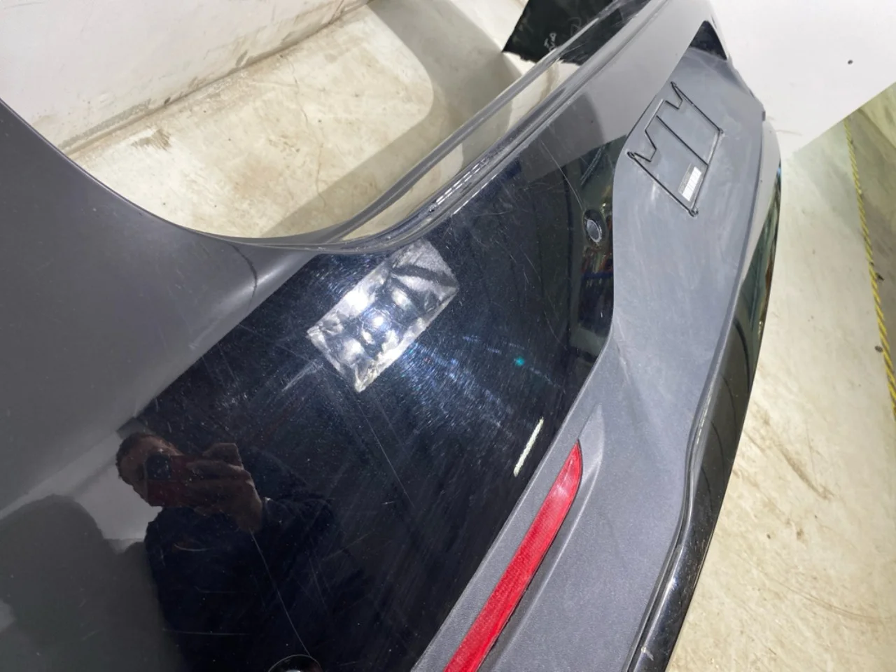 Mercedes EQE SUV X294 2022- Rear bumper view 4