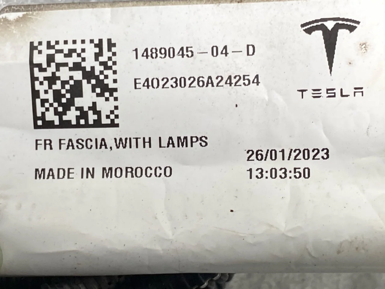 Tesla MODEL Y 2021- Kábelköteg nézet 3