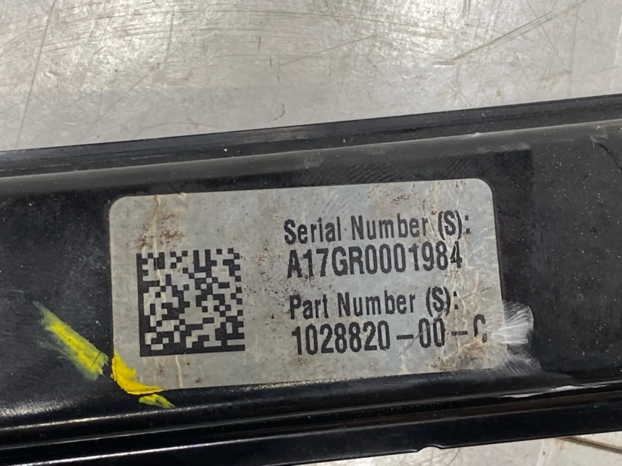Tesla MODEL X 2016- Electric window regulator, complete view 3