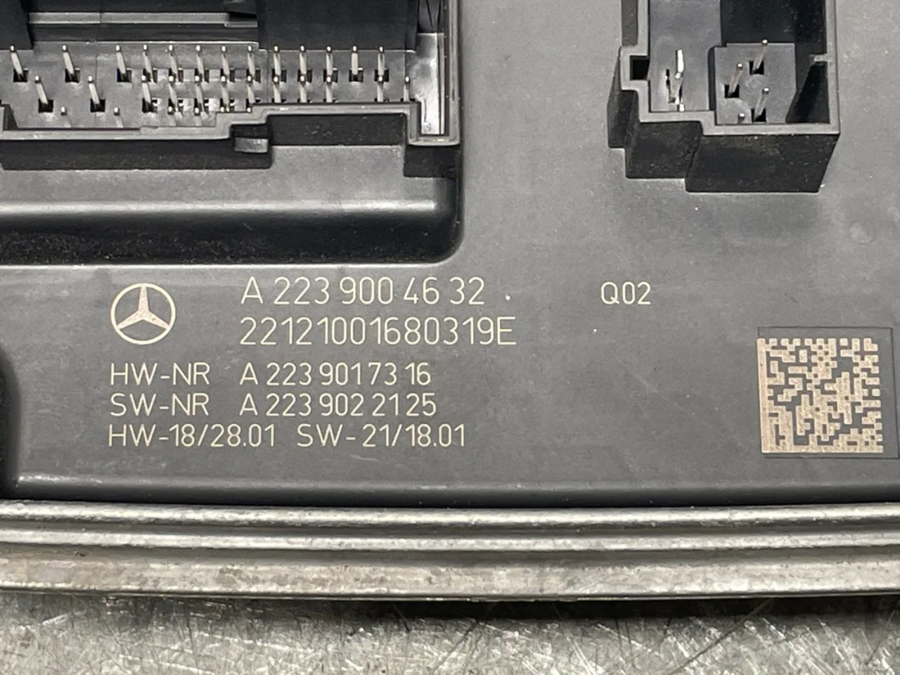 Mercedes EQE SUV X294 2022- Vezérlőegység, egyéb nézet 3