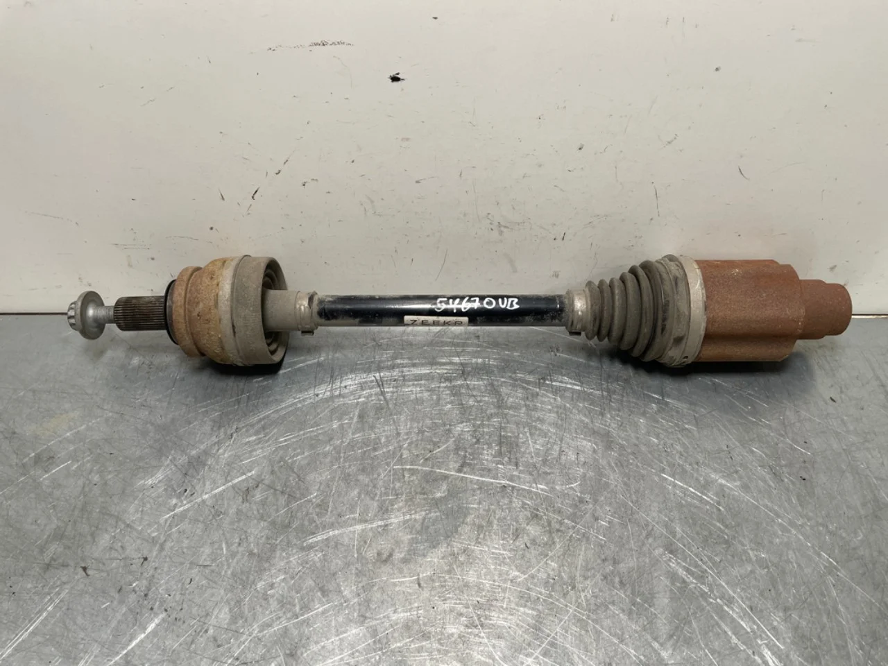 Rear left driveshaft