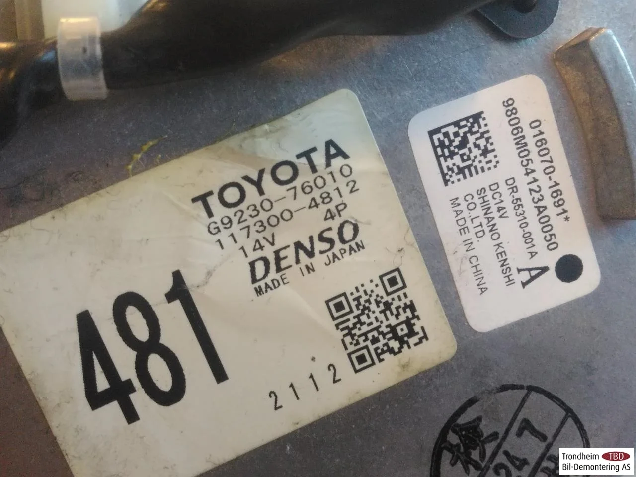 Toyota PRIUS ZVW30 2009-20 Fűtőradiátor, klímás rendszerhez vedere 4