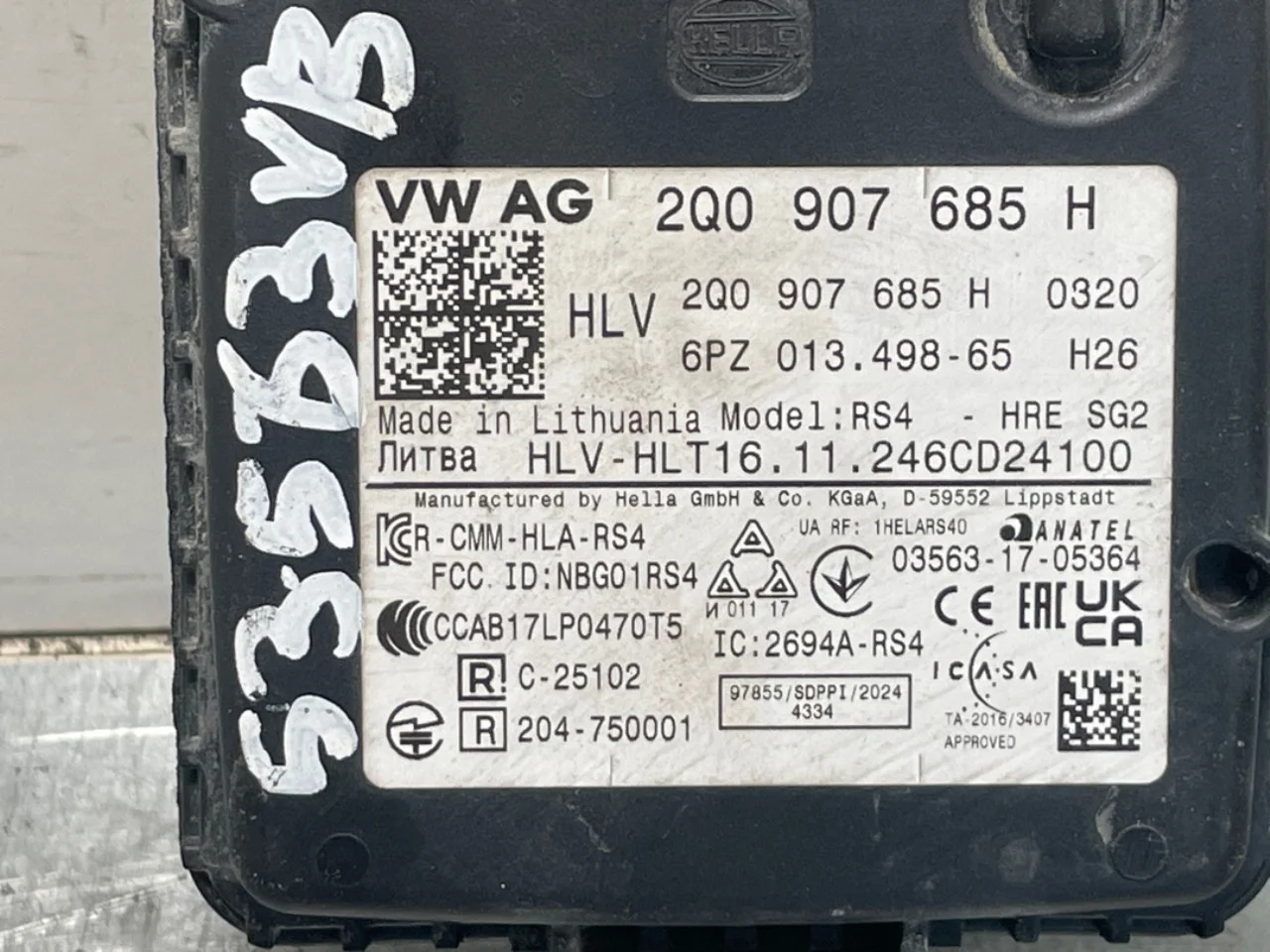Volkswagen ID BUZZ/CARGO 2022- Aktív ütközésvédelem érzékelő nézet 4