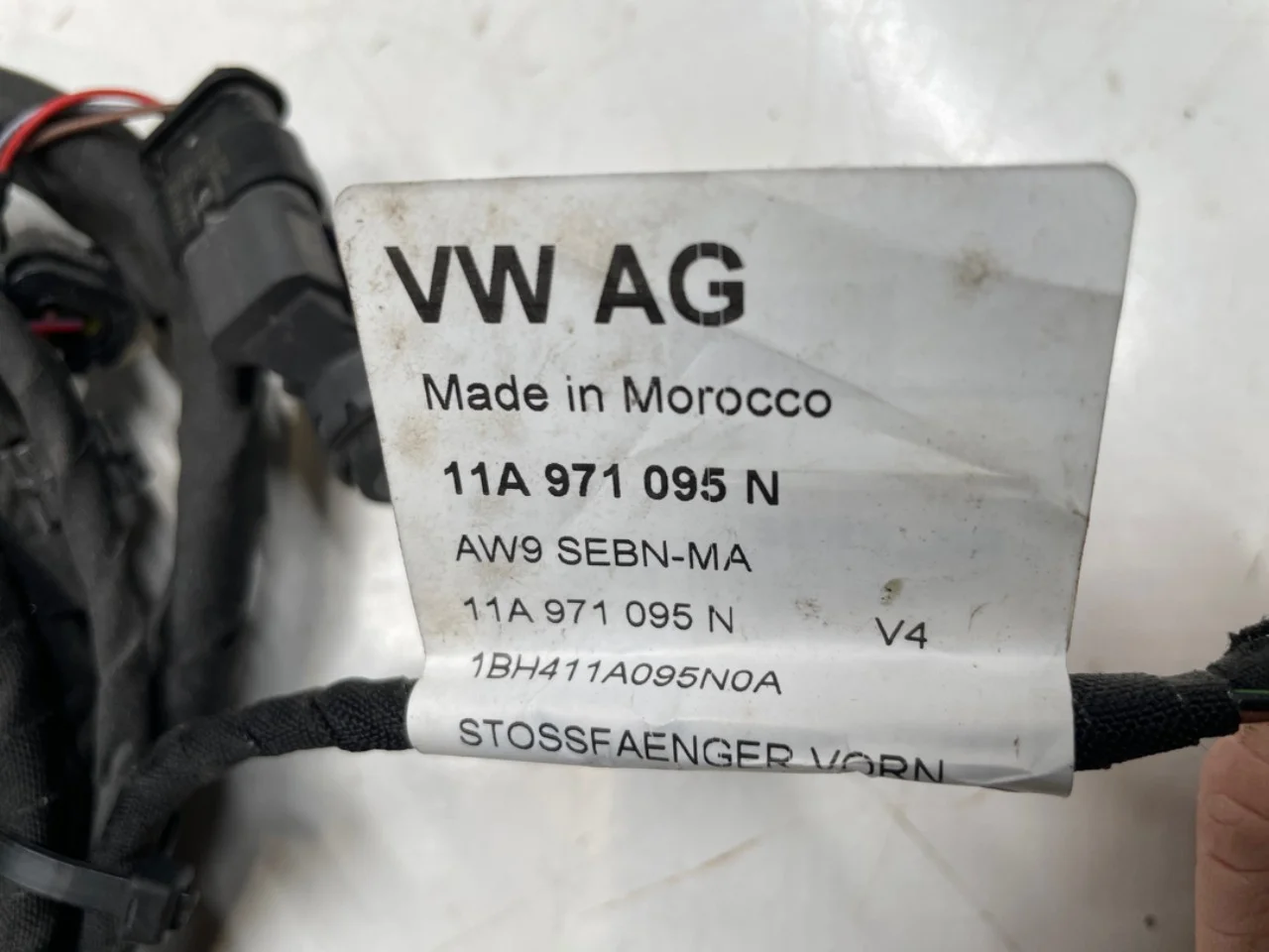 Volkswagen ID.4 2021- Parkolószenzor, első nézet 3