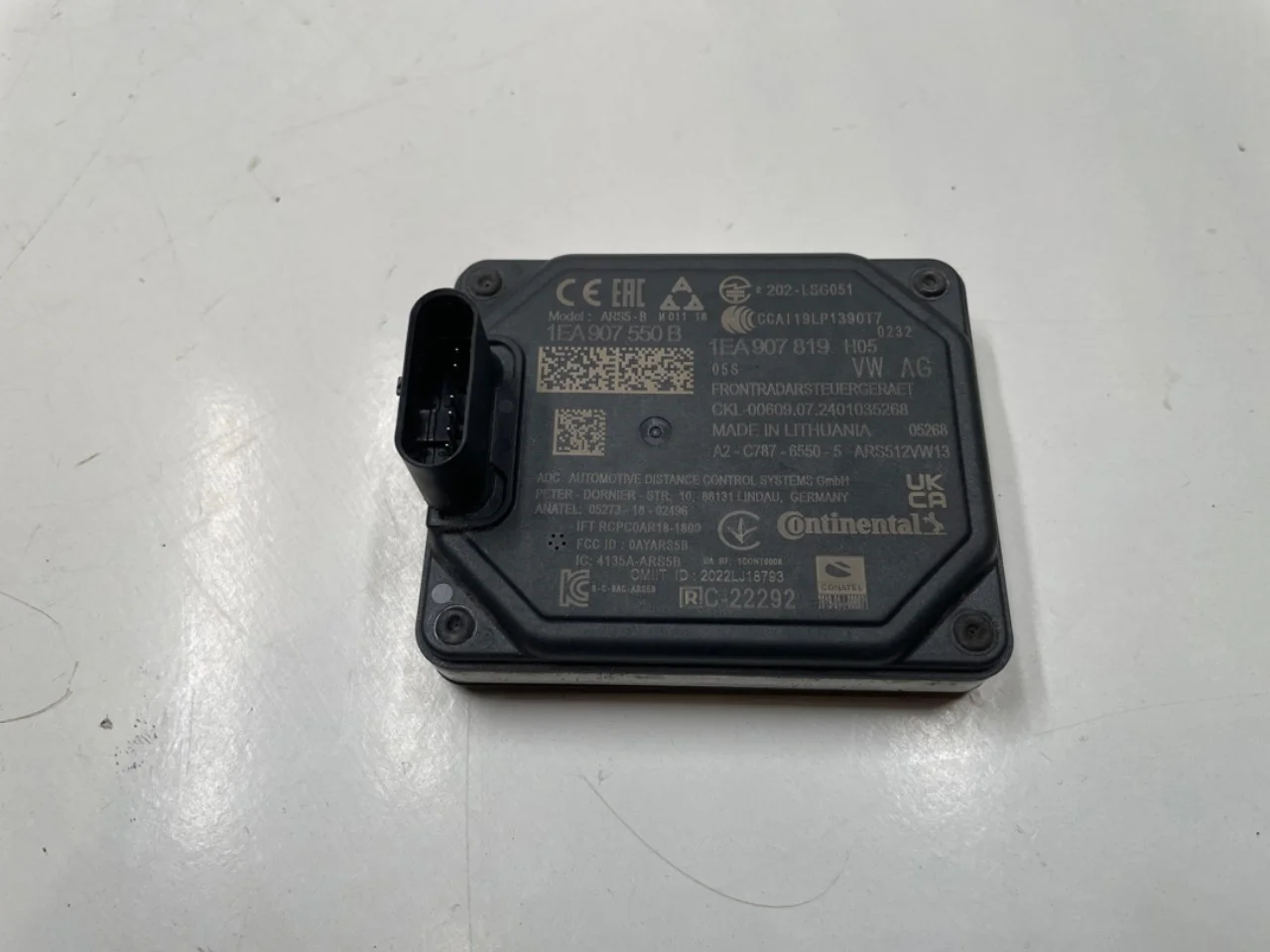 Volkswagen ID.4 2021- Tempomat (adaptív) érzékelő
