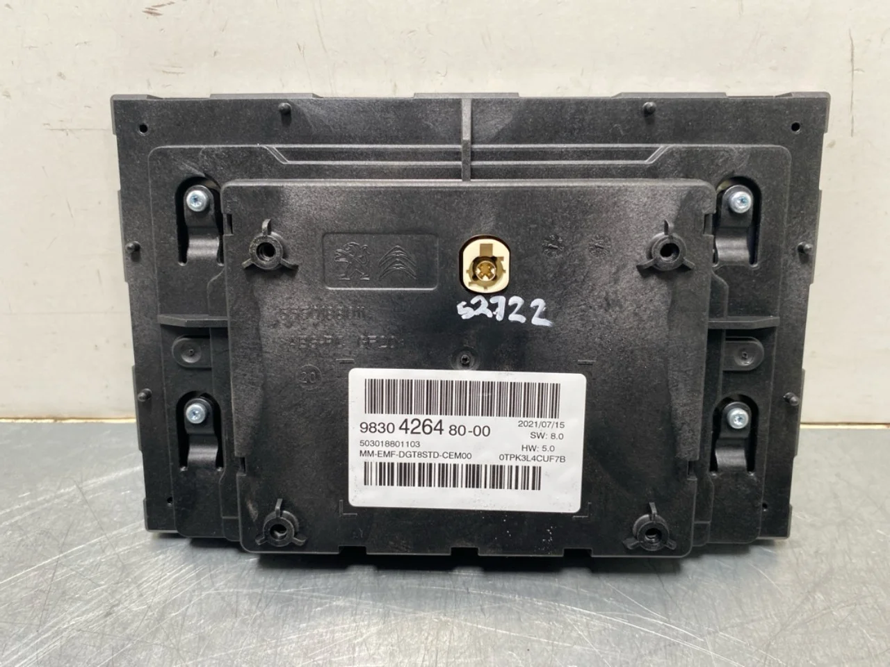 Opel / Vauxhall COMBO E 2019- GPS navigáció nézet 2