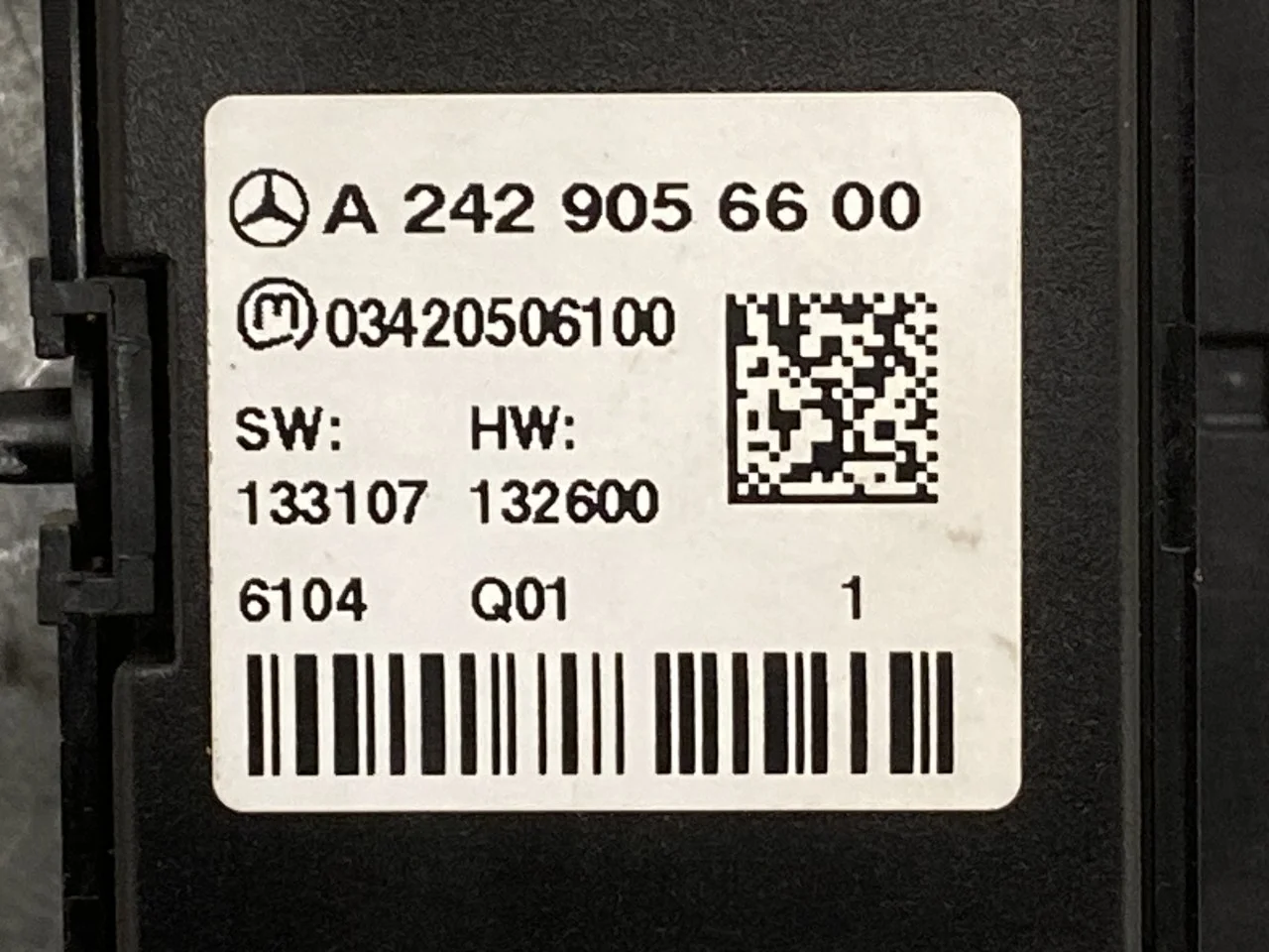 Mercedes B 180-200 W246/W242 2012-19 Egyéb kapcsolók nézet 3