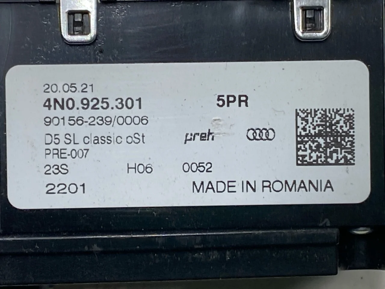 Audi E-TRON, S GE 2019- Egyéb kapcsolók nézet 4