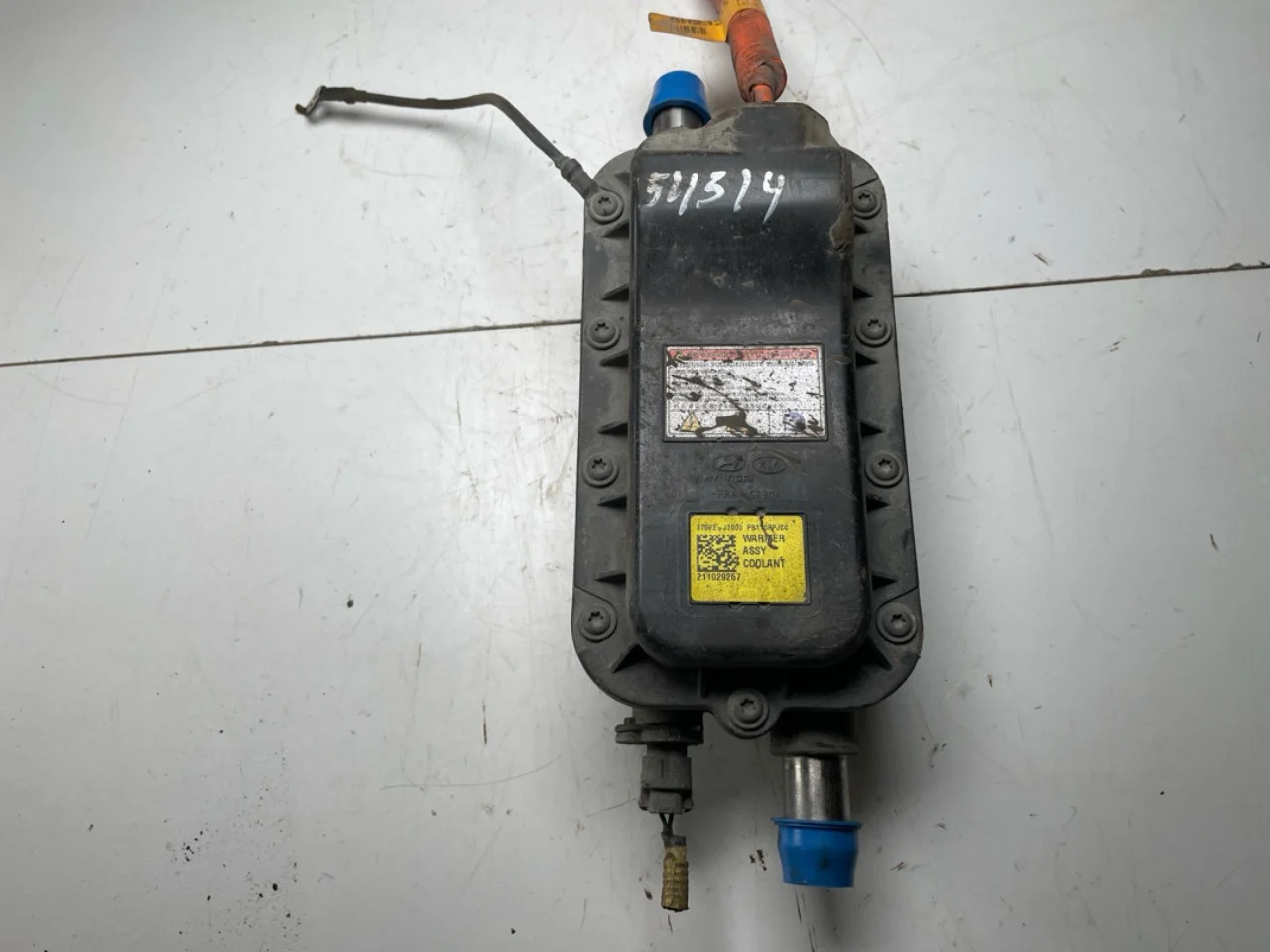 Kia SOUL 2009- Heater core, for air-conditioned system view 3