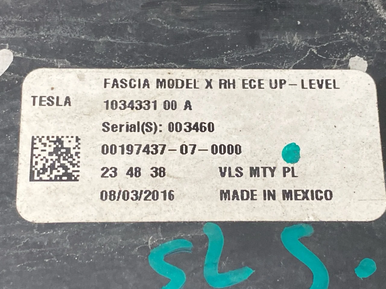 Tesla MODEL X 2016- Kanyar- / ködlámpa nézet 3