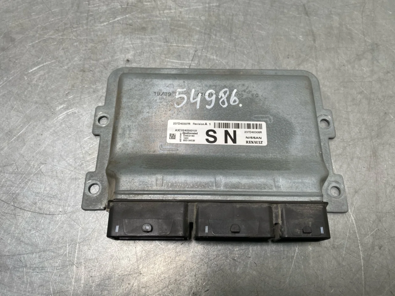 Renault ZOE/E- TECH 2013--> Control unit, other