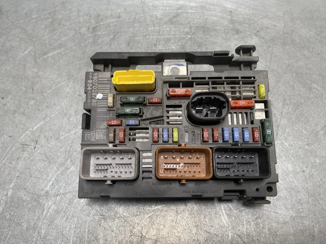 Citroen BERLINGO 2008-18 Biztosítékdoboz / elektromos központ