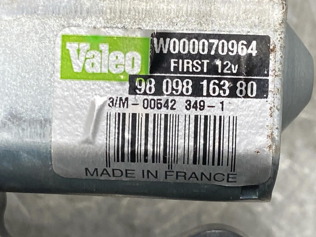 Opel / Vauxhall VIVARO 2020- Ablaktörlő motor, csomagtérajtó nézet 3