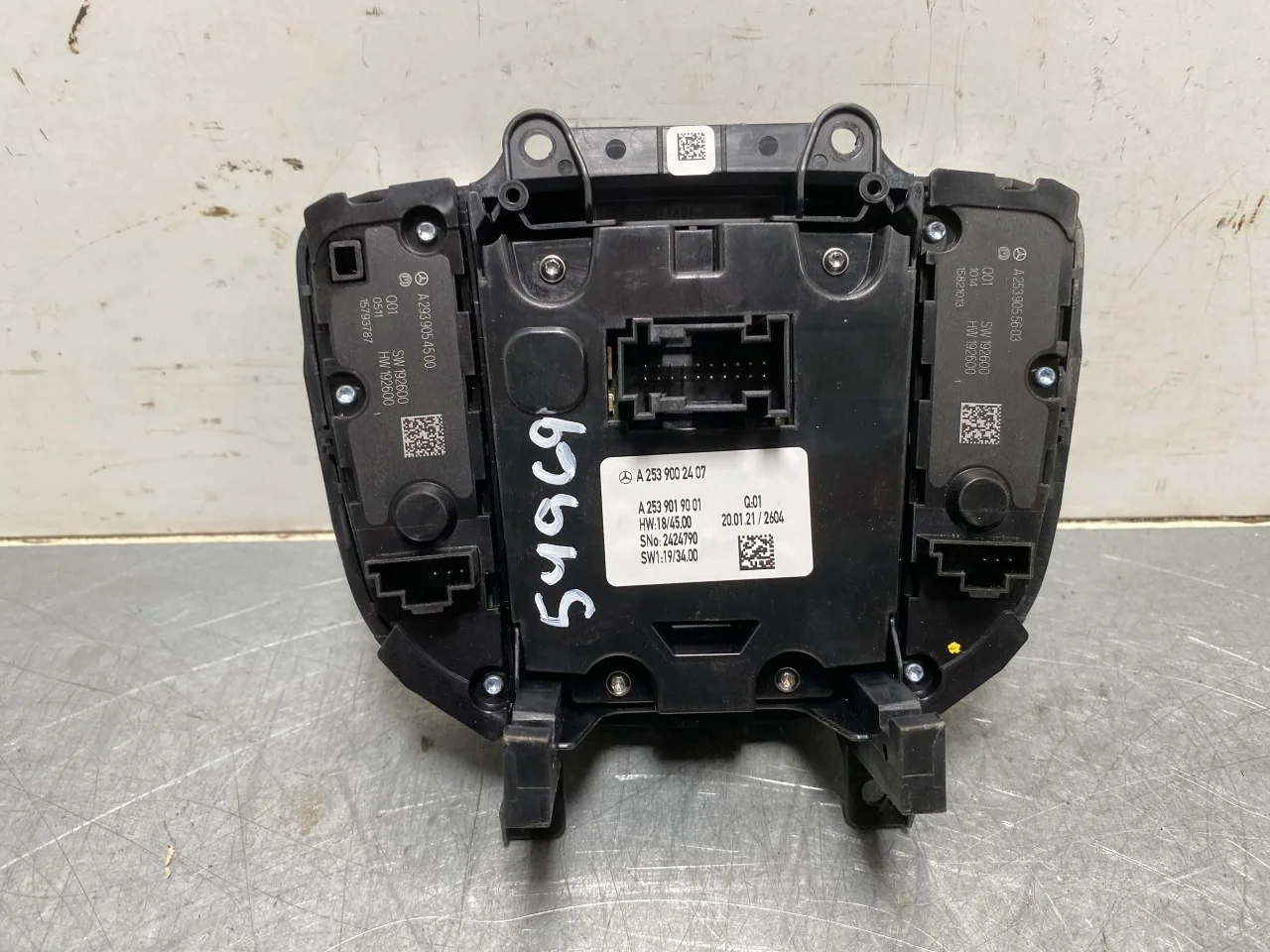 Mercedes EQC 2020- GPS navigáció nézet 2