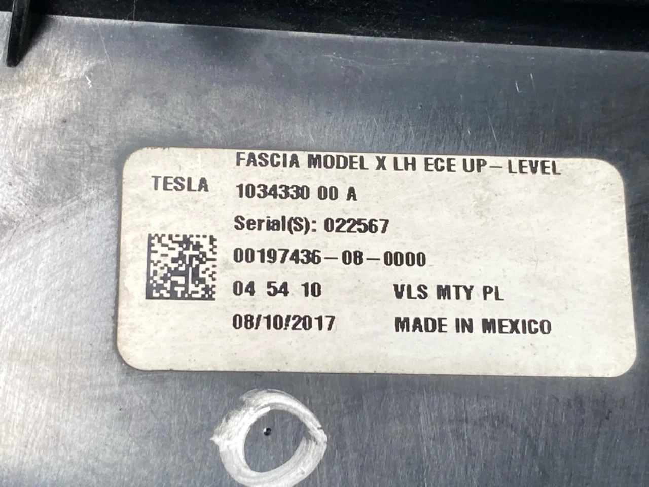 Tesla MODEL X 2016- Kanyar- / ködlámpa nézet 3