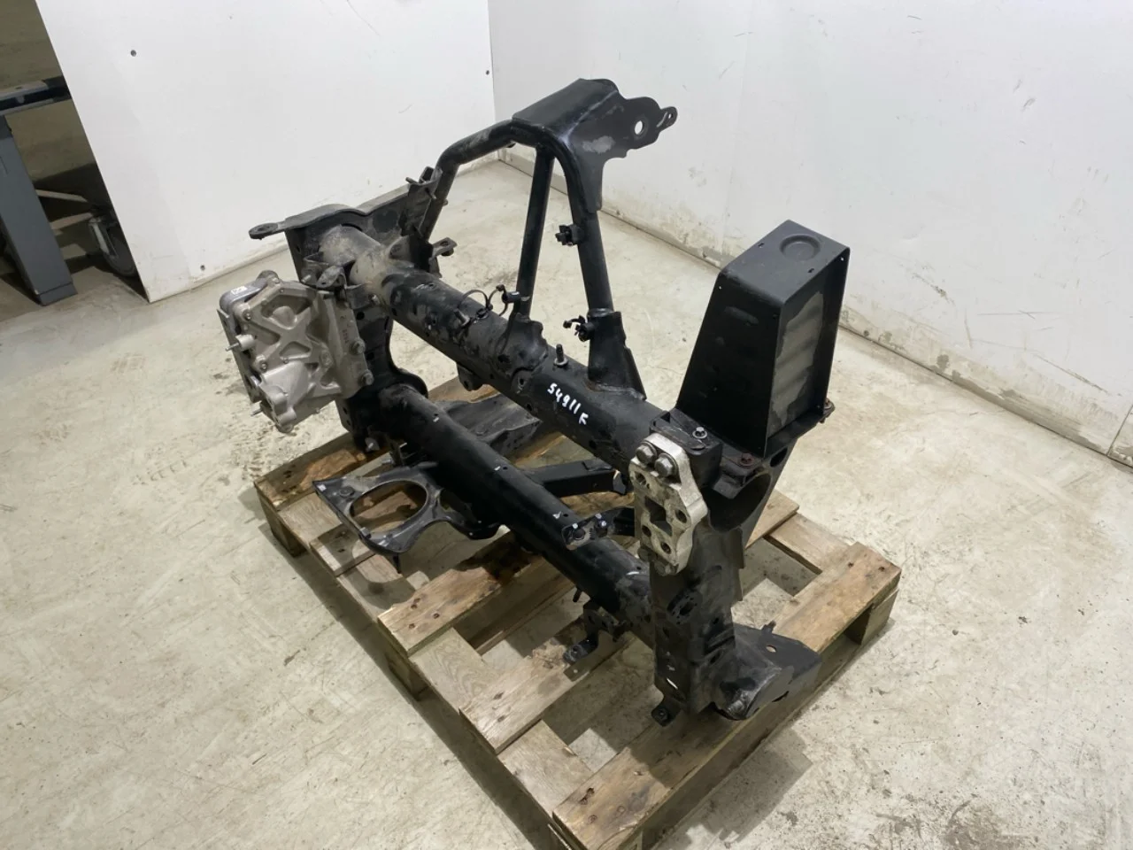 Mercedes B 180-200 W246/W242 2012-19 Motorbak, acél / alu nézet 3