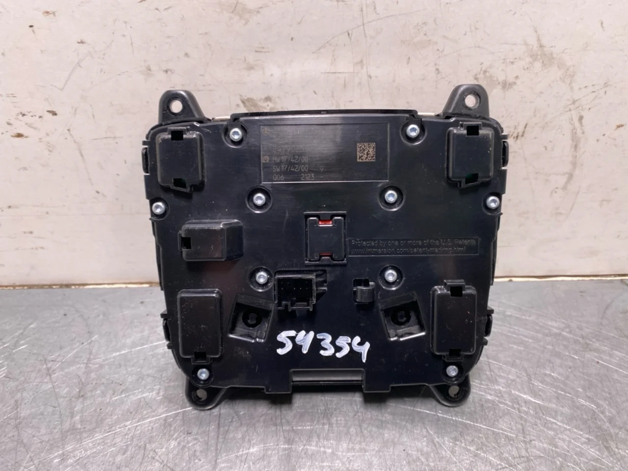 Mercedes EQB X243 2022- GPS navigáció nézet 2