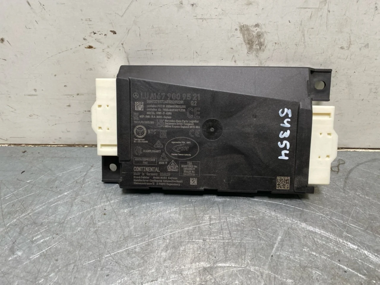 Mercedes EQB X243 2022- Vezérlőegység, kulcs nélküli rendszer
