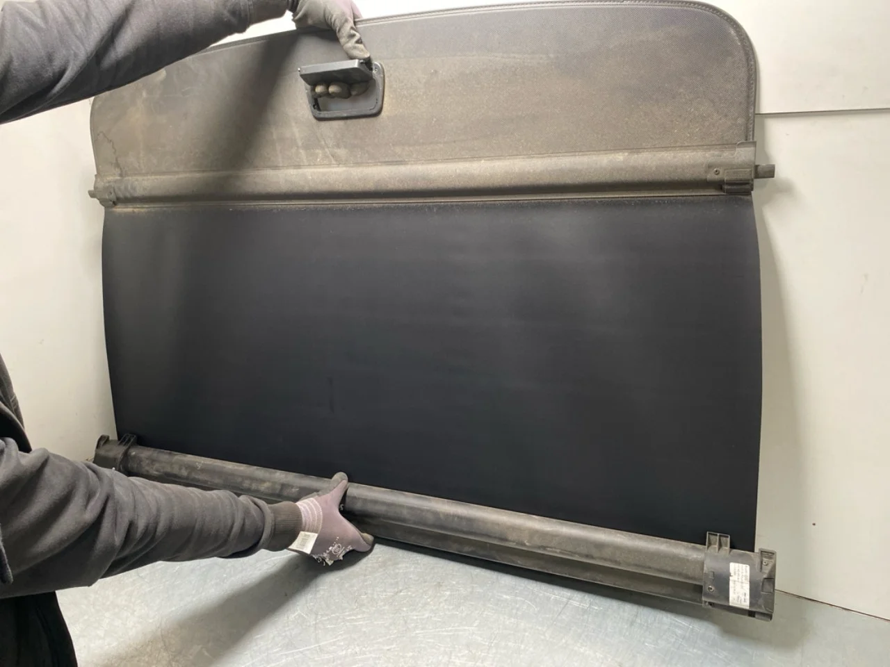 Audi E-TRON, S GE 2019- Roller blind / sunshade, cargo area view 3