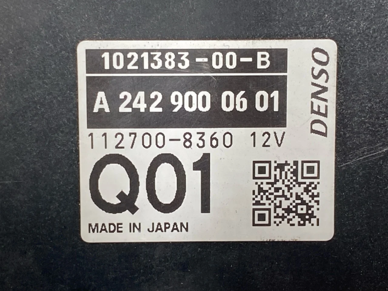 Mercedes B 180-200 W246/W242 2012-19 Vezérlőegység, elektromos kézifék (EPB) nézet 3
