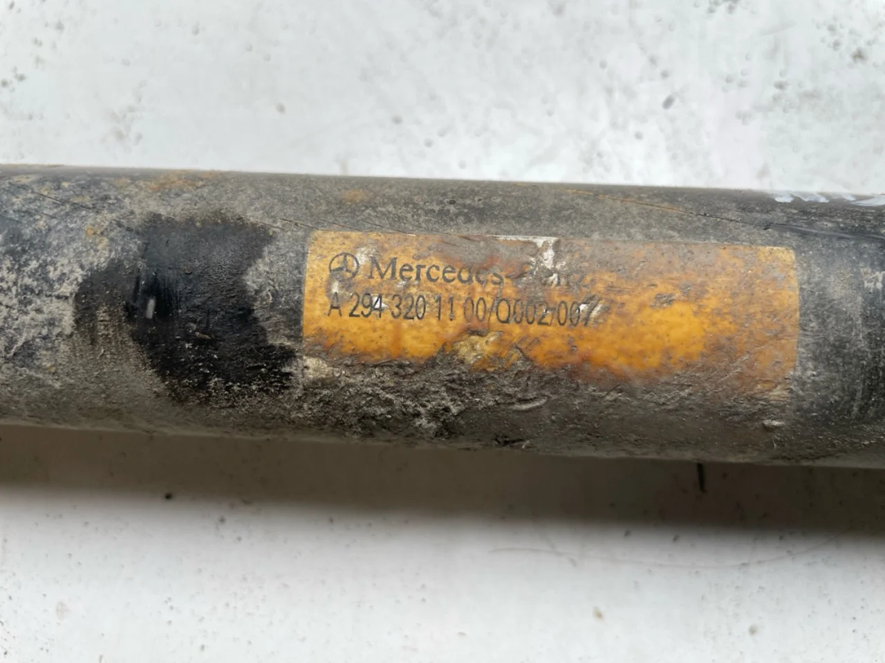 Mercedes EQE SUV X294 2022- Shock absorber, rear view 4