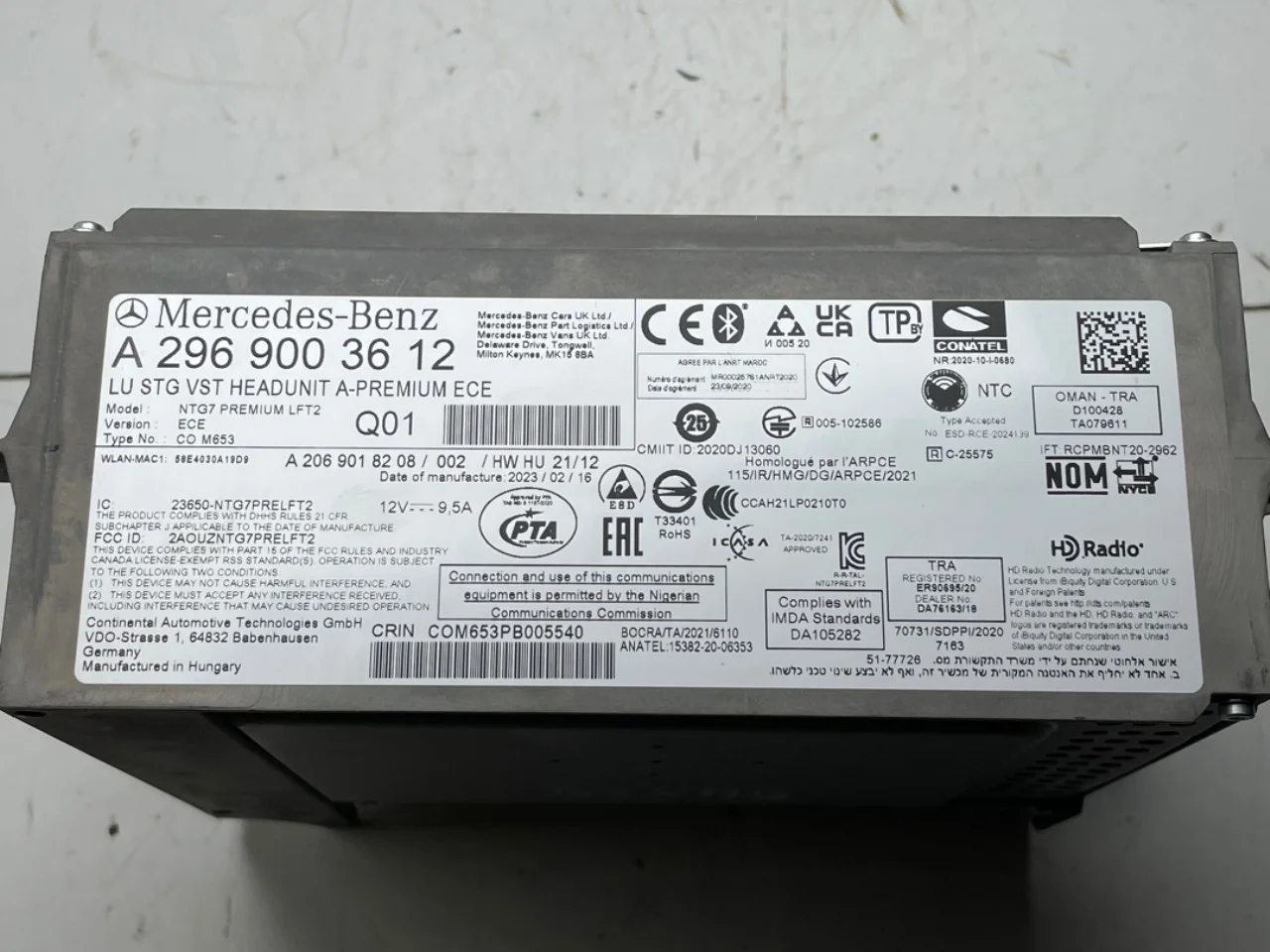 Mercedes EQE SUV X294 2022- GPS navigáció nézet 4