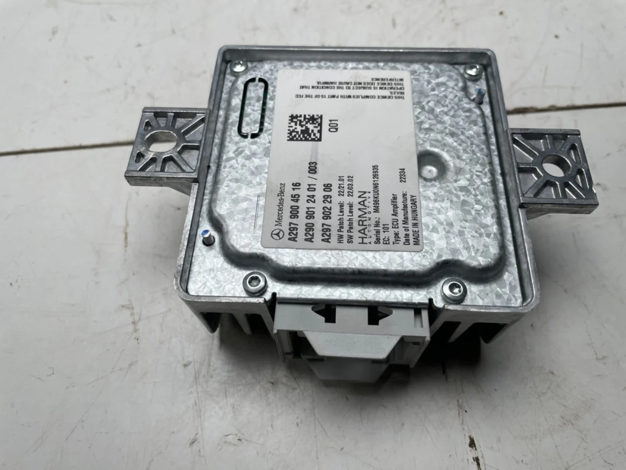 Mercedes EQE SUV X294 2022- Vezérlőegység, egyéb nézet 2