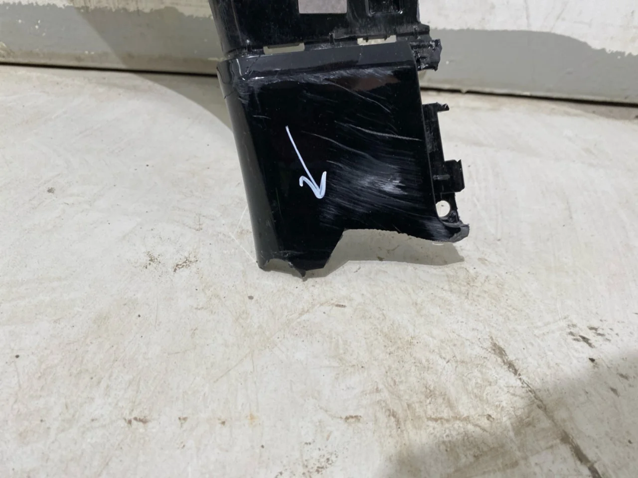 Wheel arch trim view 3
