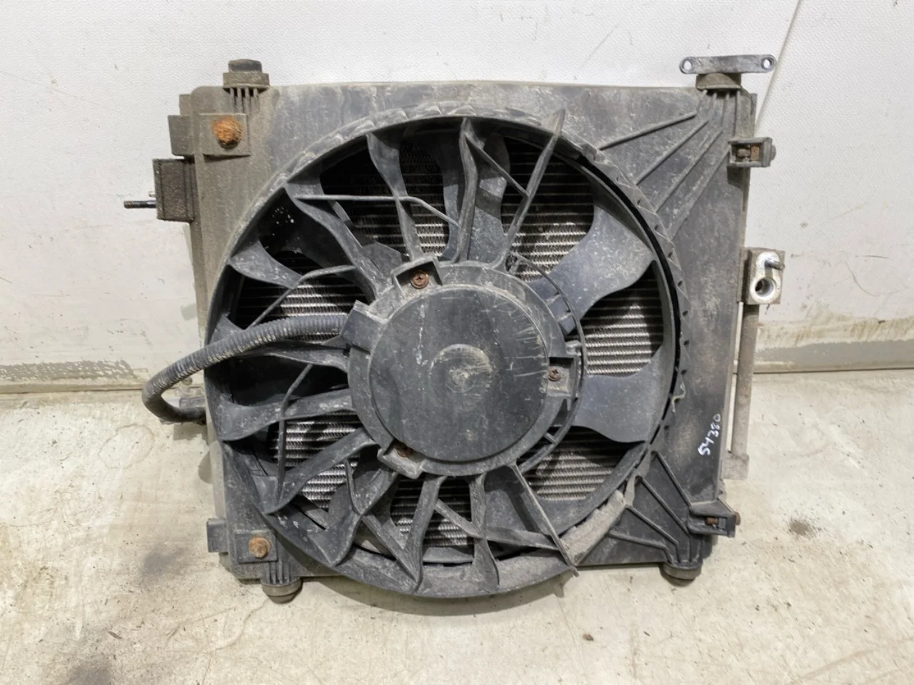 Tesla MODEL S 2013- Hűtőventilátor, elektromos nézet 2