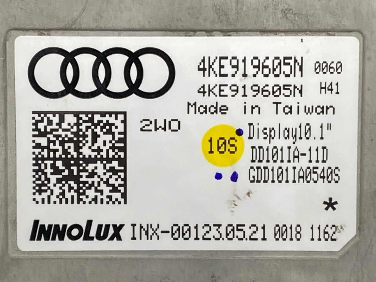 Audi E-TRON, S GE 2019- Multifunkciós kijelző nézet 4