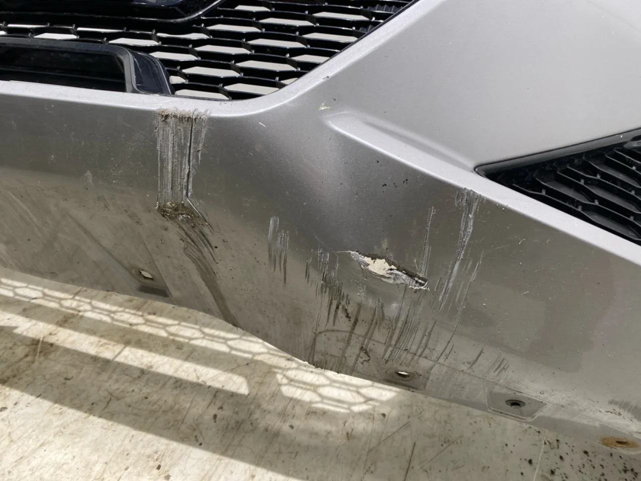 BMW X1/IX1 U11 2023- Front bumper view 4